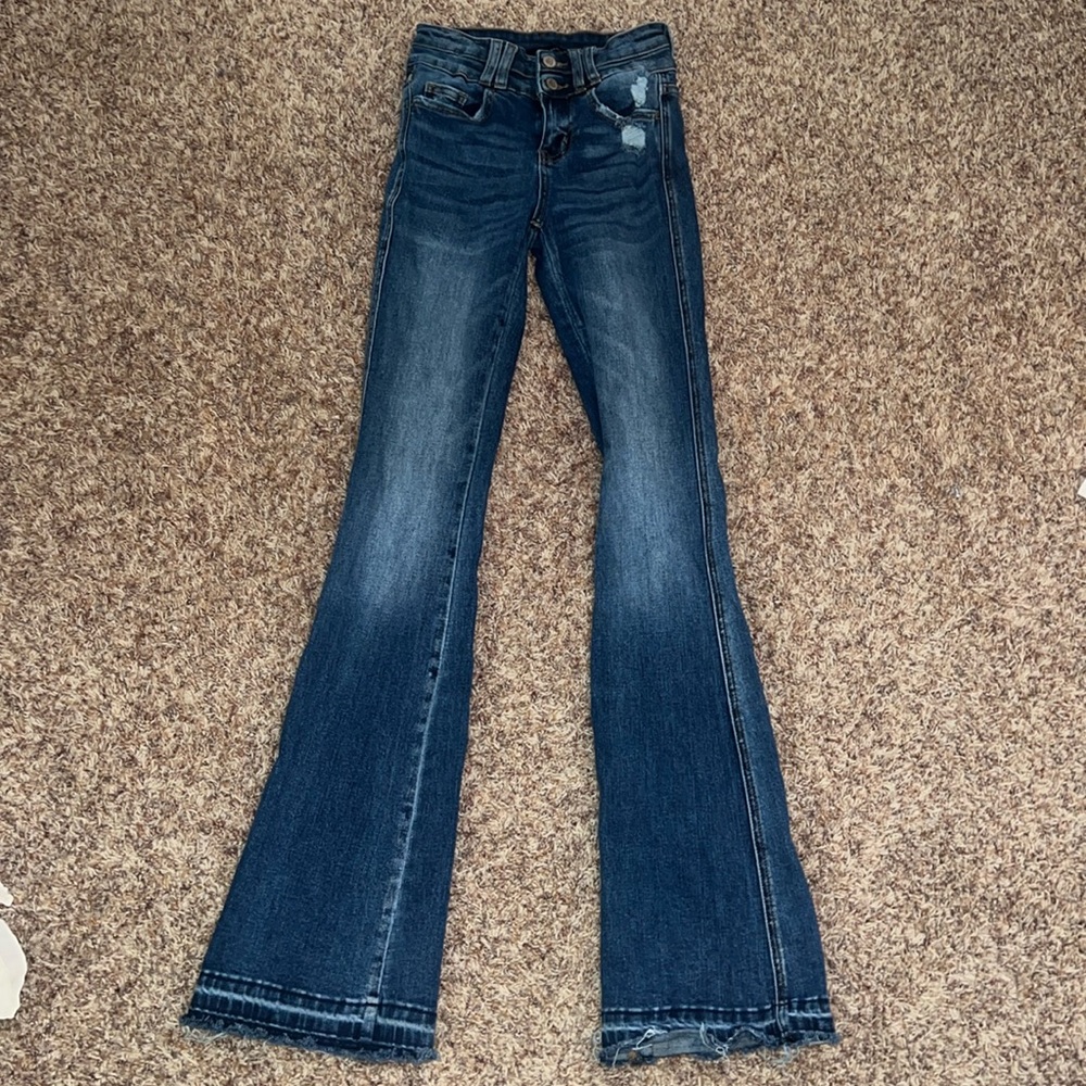 23x36 Flying Money Bootcut Jeans